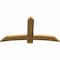 Ekena Millwork Bellingham Rough Sawn Timber Gable Bracket, Western Red Cedar, 60"W x 32"H x 2"D x 6"F, 13/12 Pitch GBW060X32X0206BEL00RWR - alternate 3